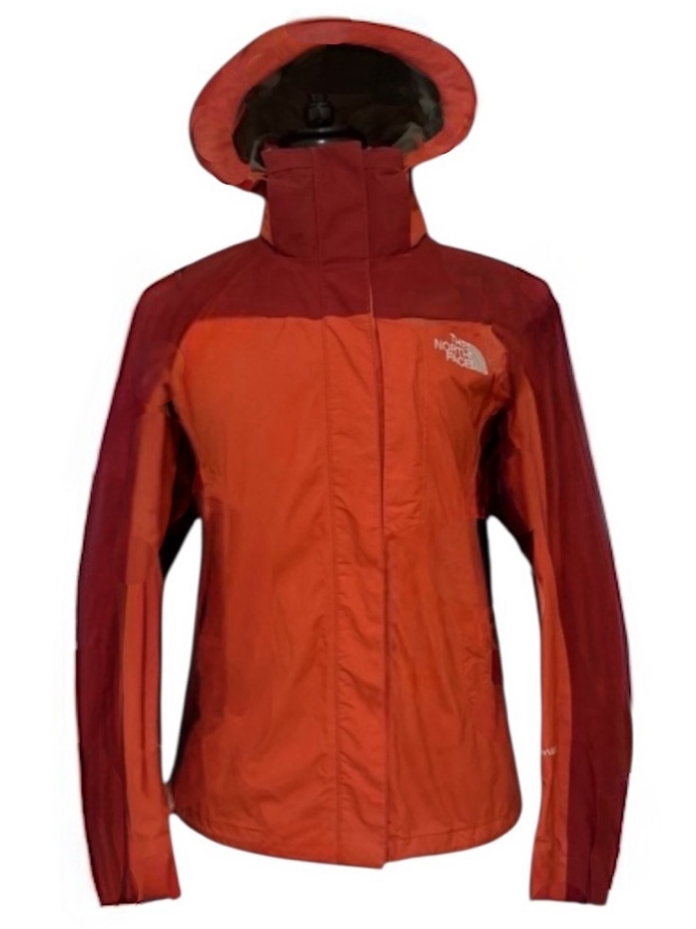 The North Face HyVent All Weather Jacket Burgundy Red Orange